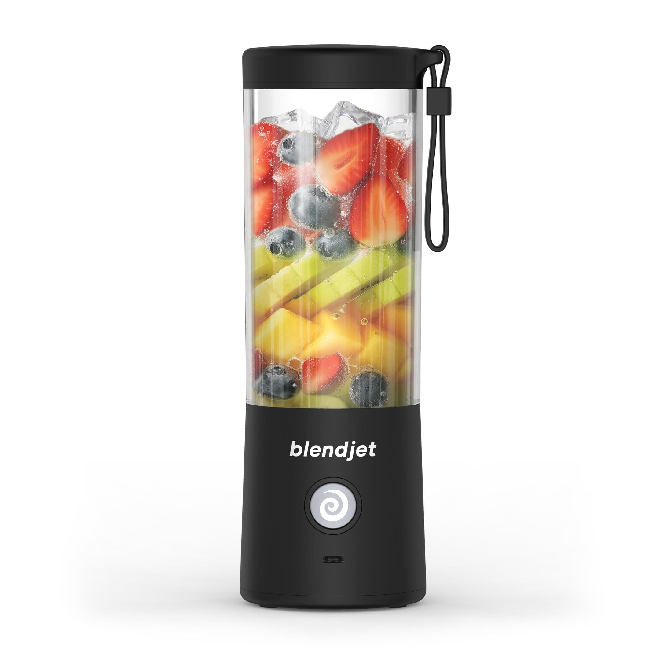 BlendJet 2 Portable Blender for Smoothies & Shakes - 16oz BlendJet Cordless Personal & Small Blender, USB-C Rechargeable & Self Cleaning - (Elsa) Elsa 16 oz